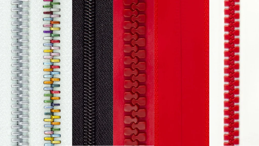 Liste non exhaustive de fermetures à glissière de la marque Riri