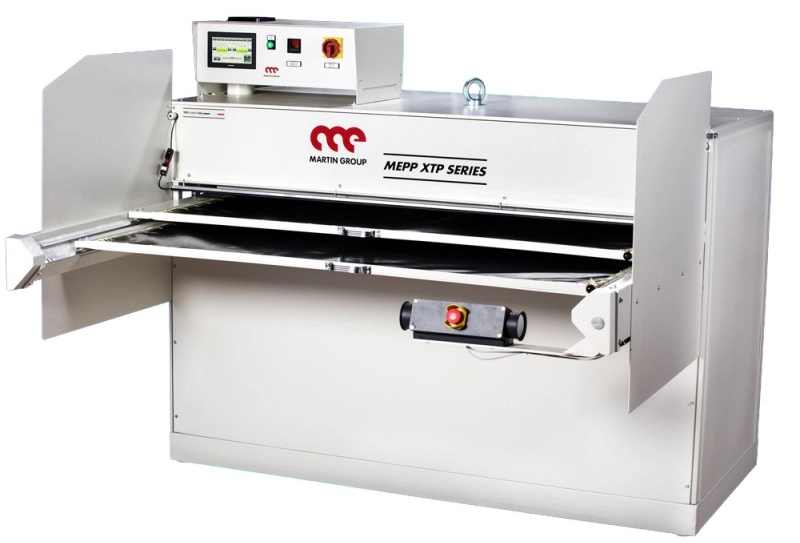 machine de thermocollage et guttage industrielle